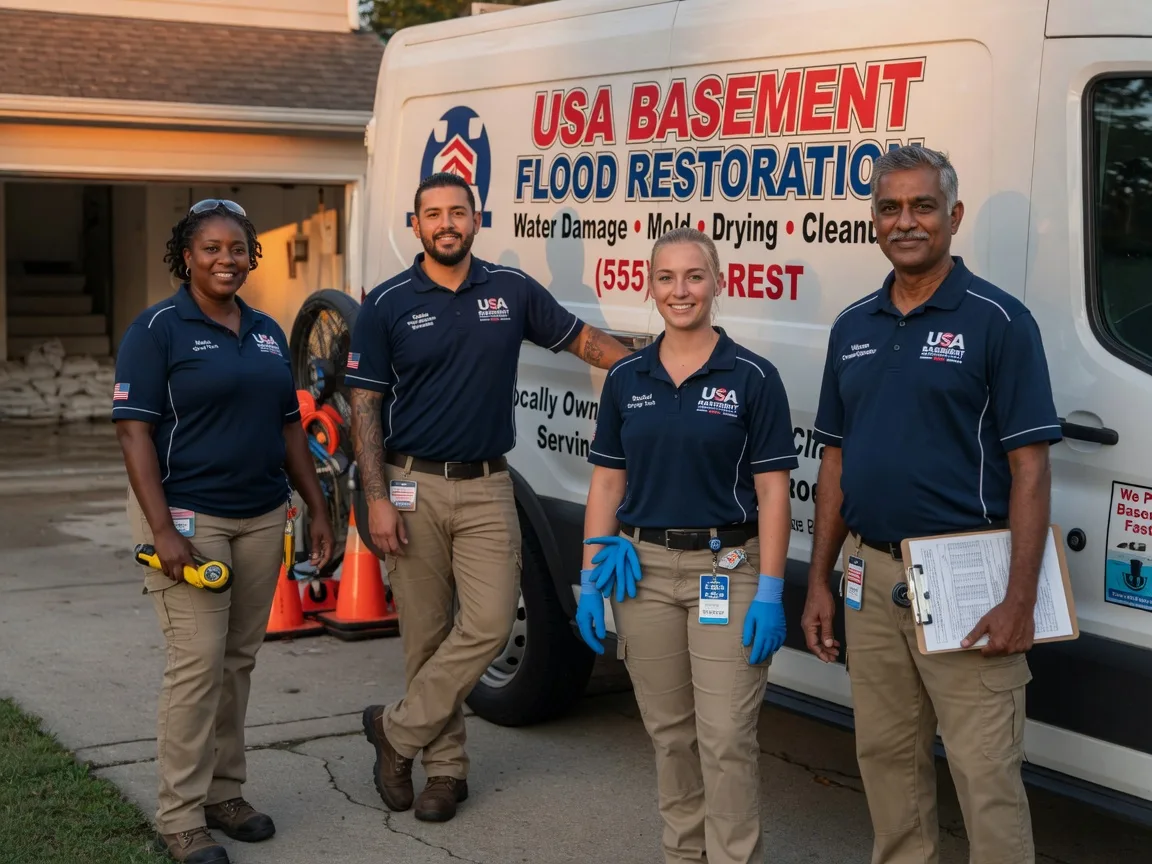Basement Flood Cleanup company in Mcewen, TN